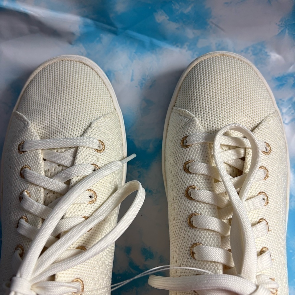 L.L bean Womens Eco Bay Knit Lace up Sneakers size 9 Medium - Picture 10 of 13